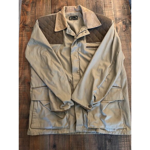 Vintage 1970s Sportsman Apparel By Browning Canvas Shooting Hunting Jacket B3 - Picture 1 of 4